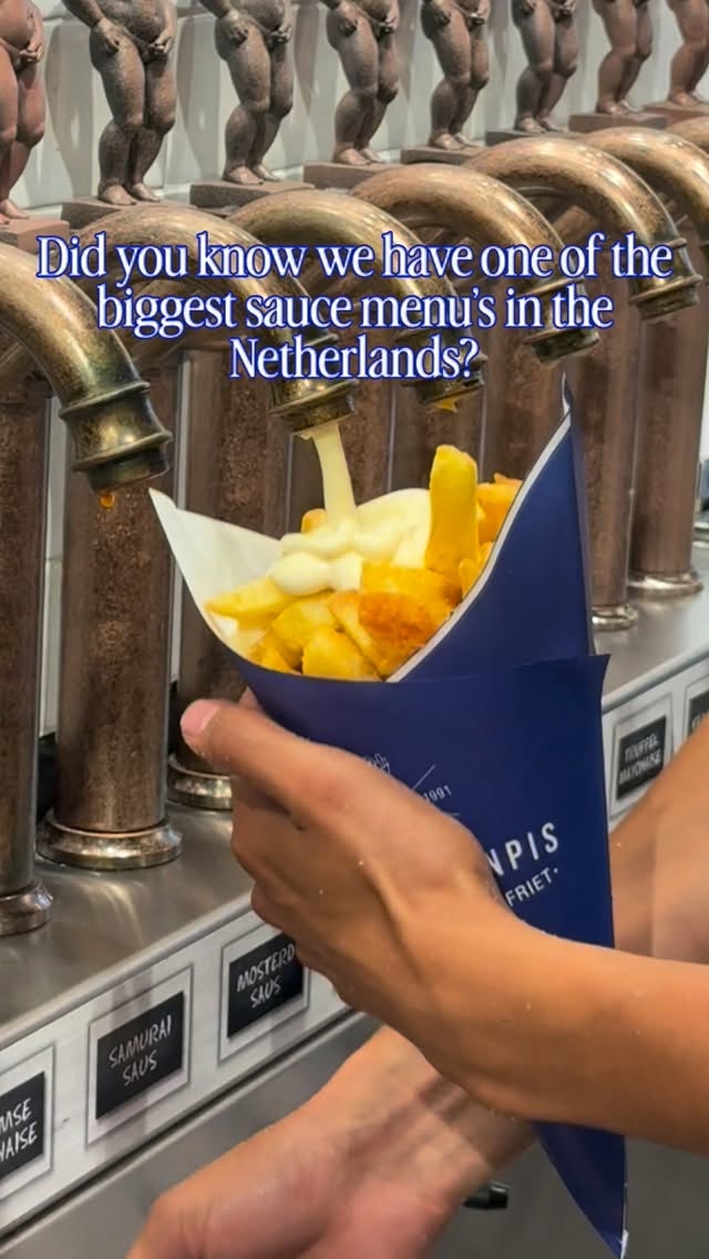 Fries Shop Features Over Twenty Sauce Options