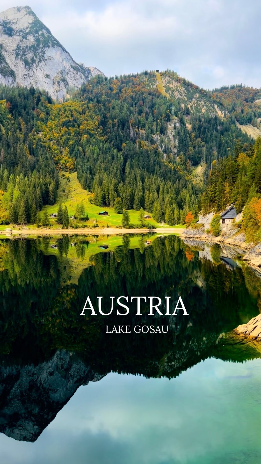 Austrian Lakes: Gosauseen and Hallstatt