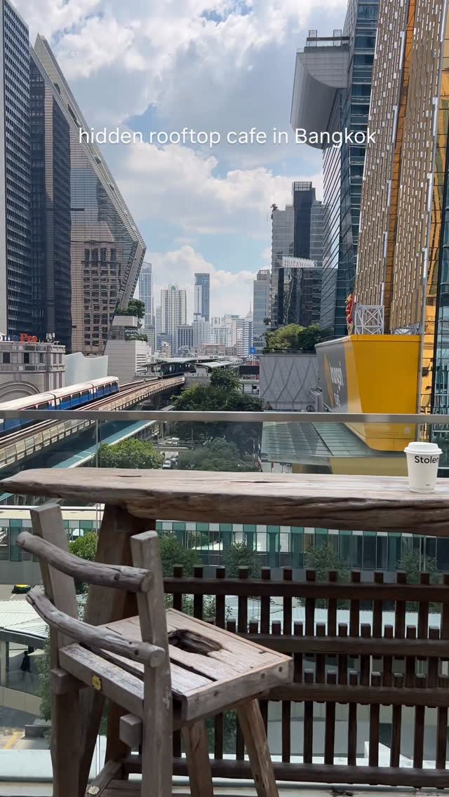Bangkok's Hidden Rooftop Cafe Escape