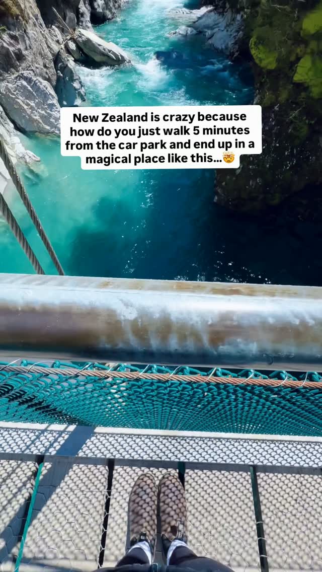 New Zealand's Pristine Blue Pools Track