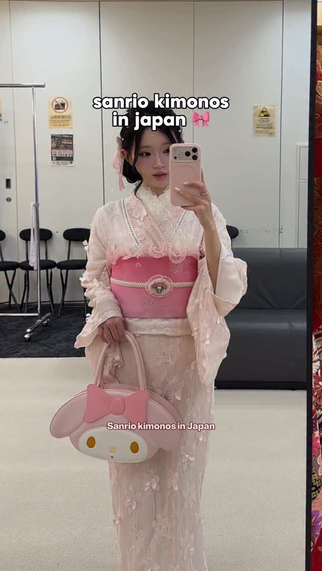 Sanrio Kimono Experience Near Temple