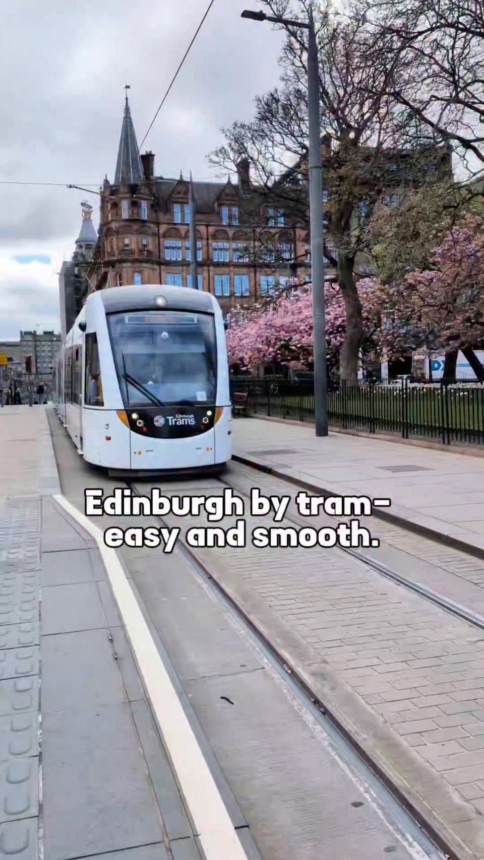 Edinburgh Landmarks Along Tram Route