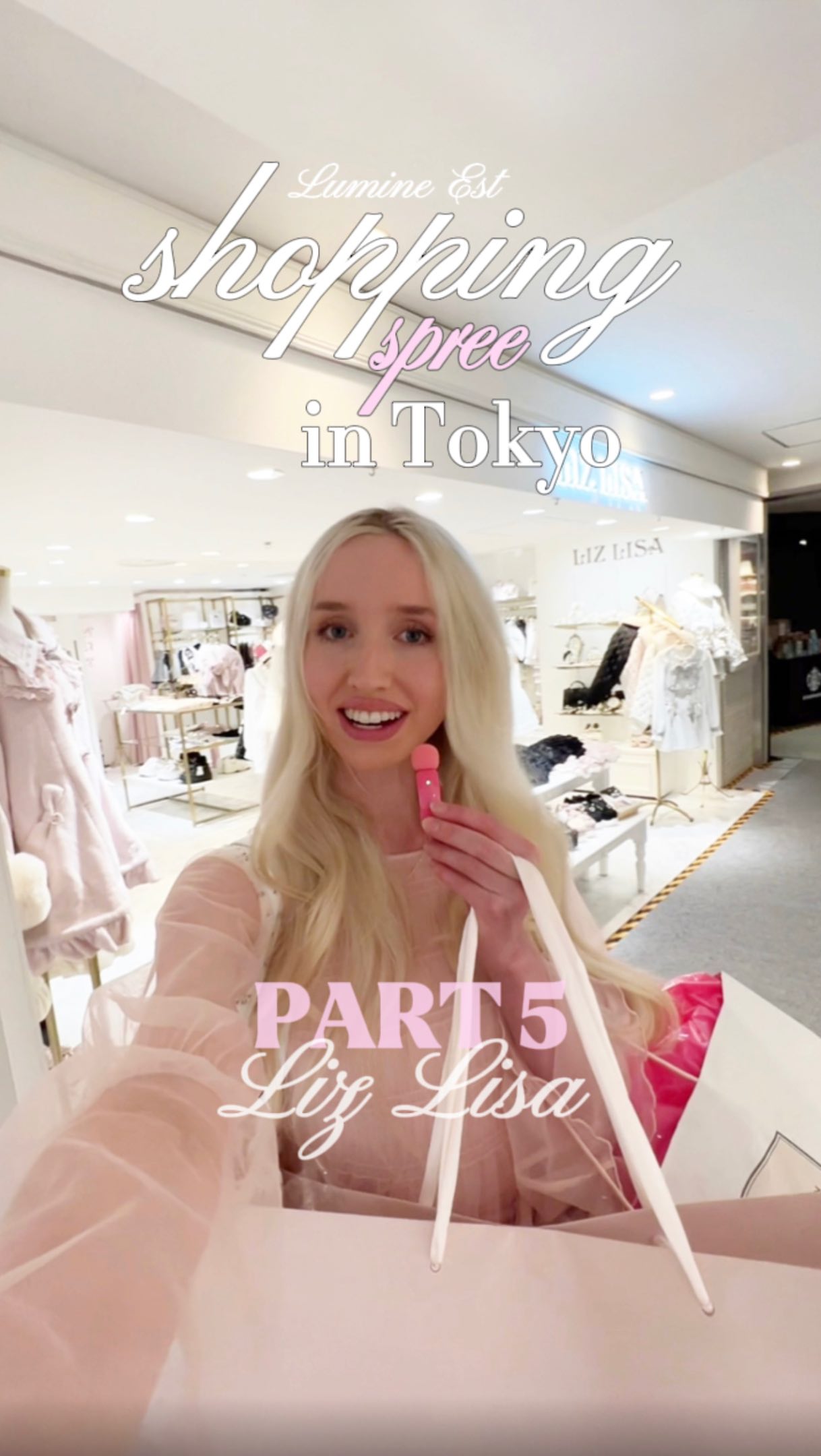 Liz Lisa Fashion Haul At Lumine Est