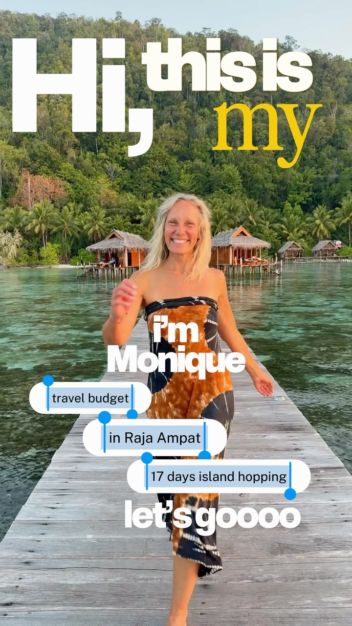 Raja Ampat Island Hopping Budget Breakdown