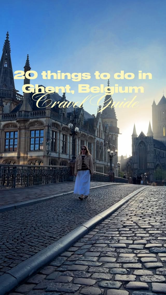 Discover Ghent's Medieval Charm And Culinary Delights