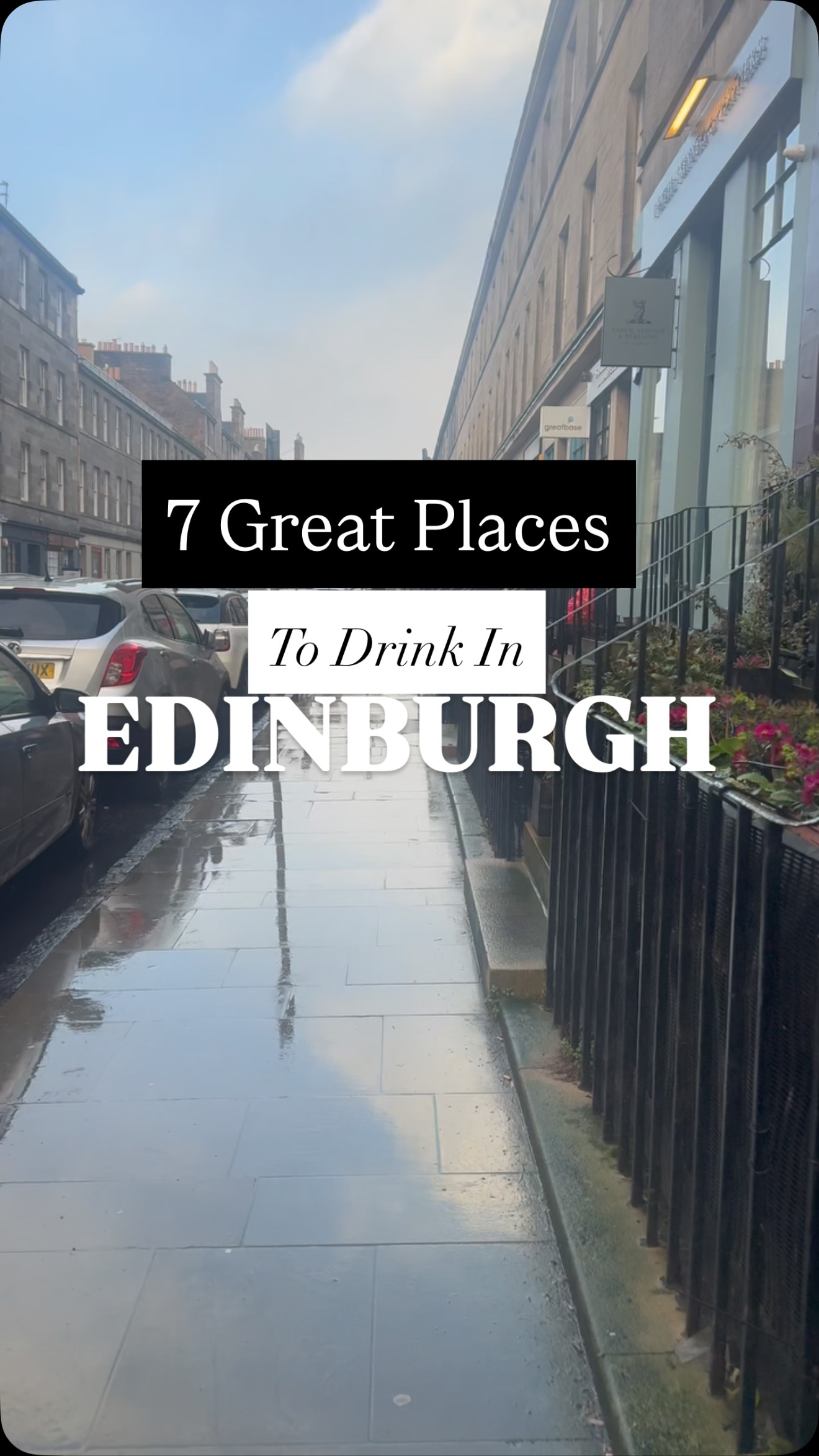 Edinburgh's Top Cocktail Bars, Wine Spots, and Pubs