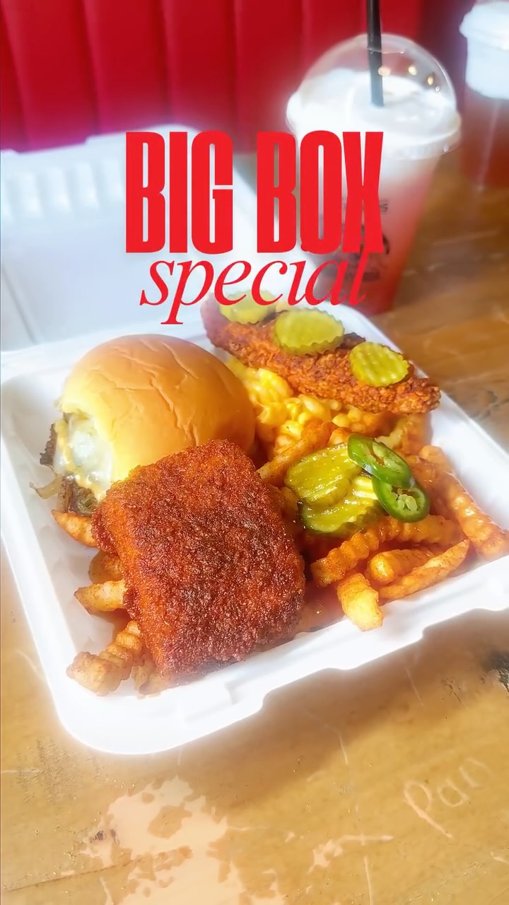 New York Sliders' Big Box Special Meal