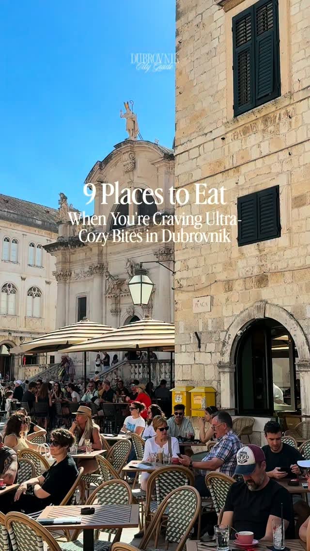 Cozy Dining Spots Across Dubrovnik