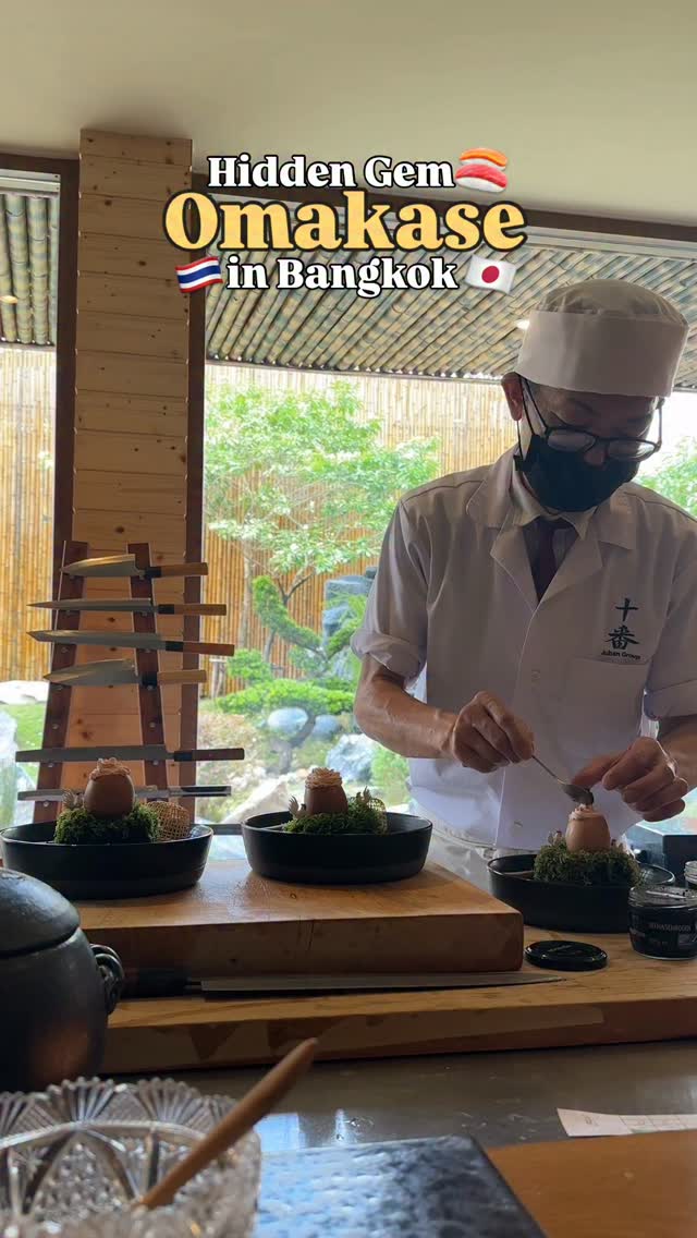 Authentic Japanese Omakase Restaurant In Bangkok