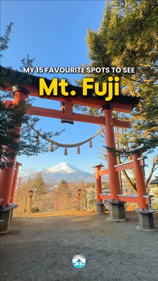 Top Mt. Fuji Viewing Spots in Japan