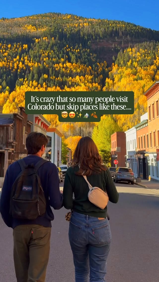 Colorado Autumn Road Trip Scenic Destinations