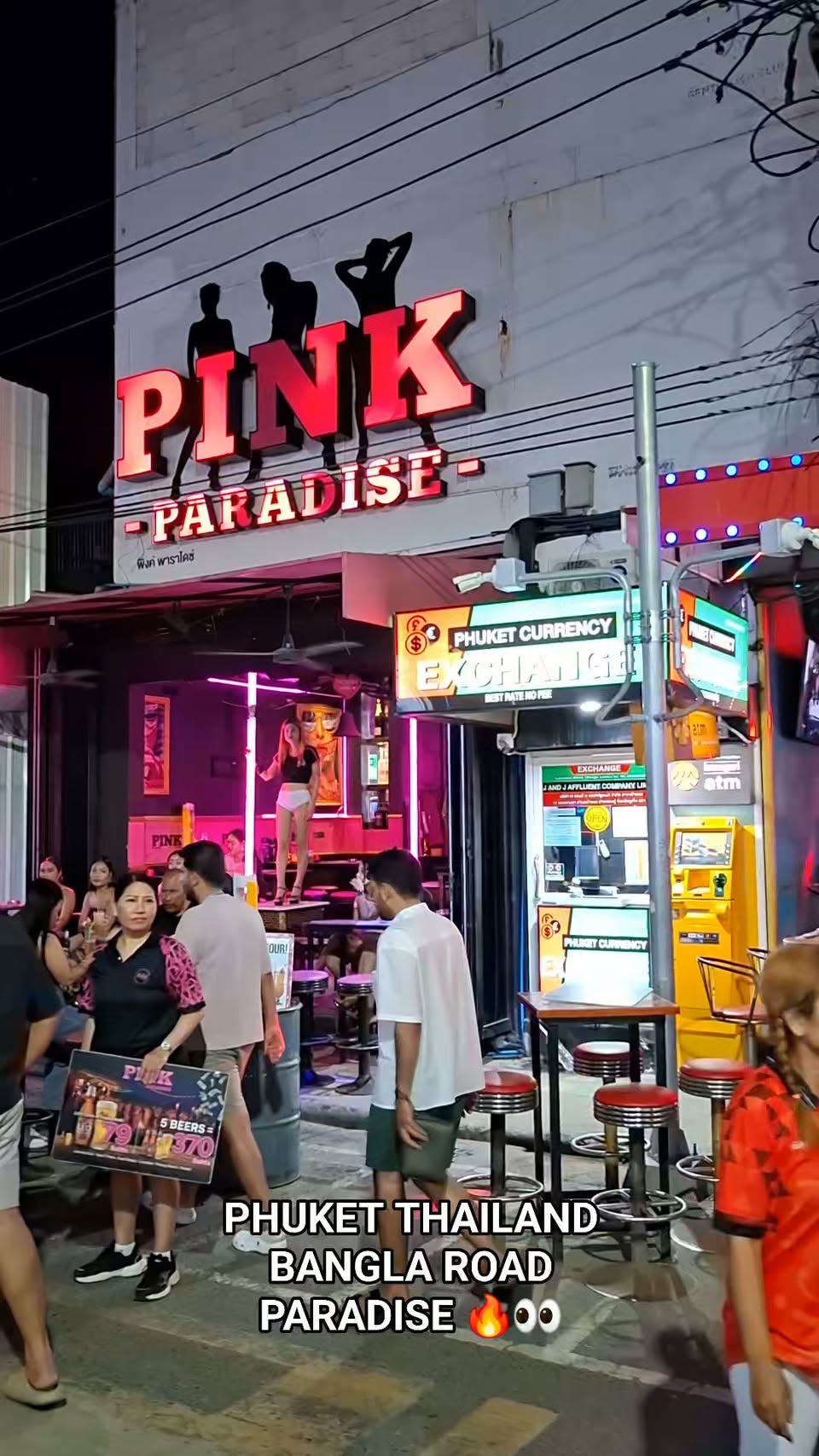Phuket's Bangla Road Vibrant Nightlife Scene