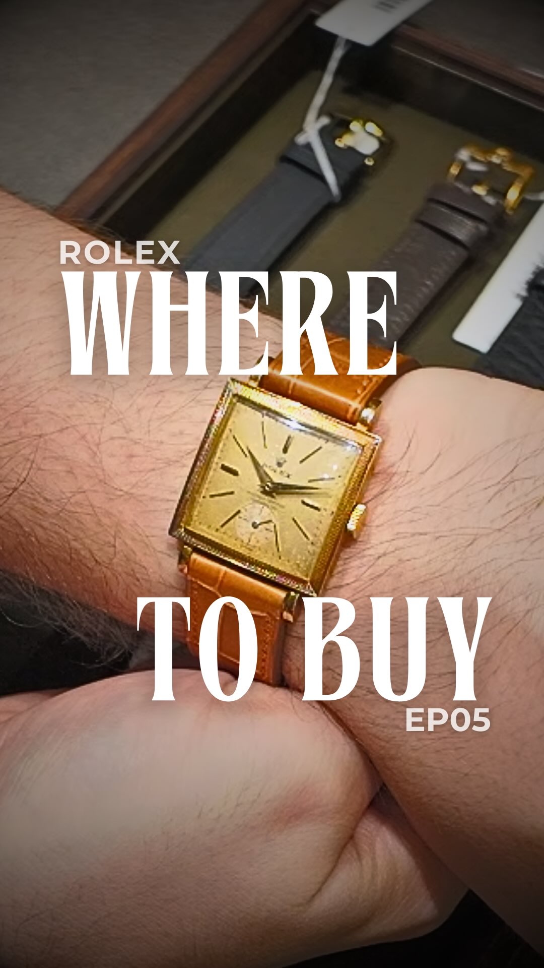 Vintage Rolex Watches at Tokyo's Shellman