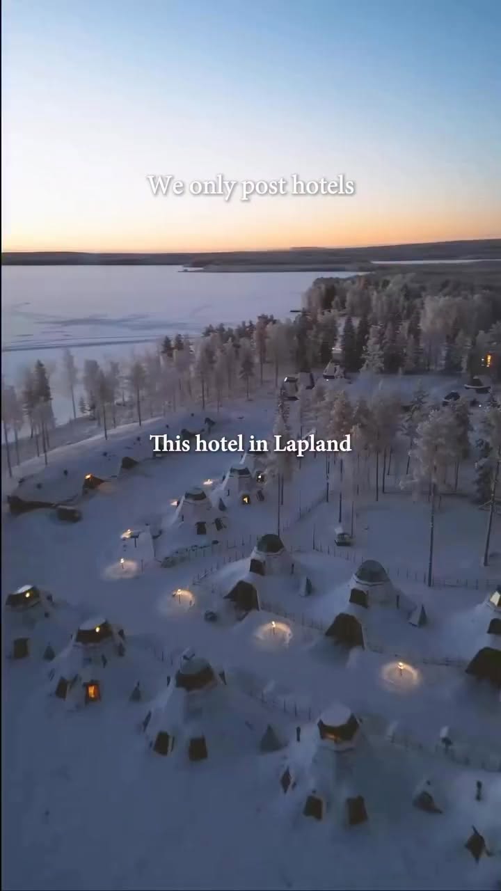 Lapland Resort Offers Igloos, Huskies, and Reindeer