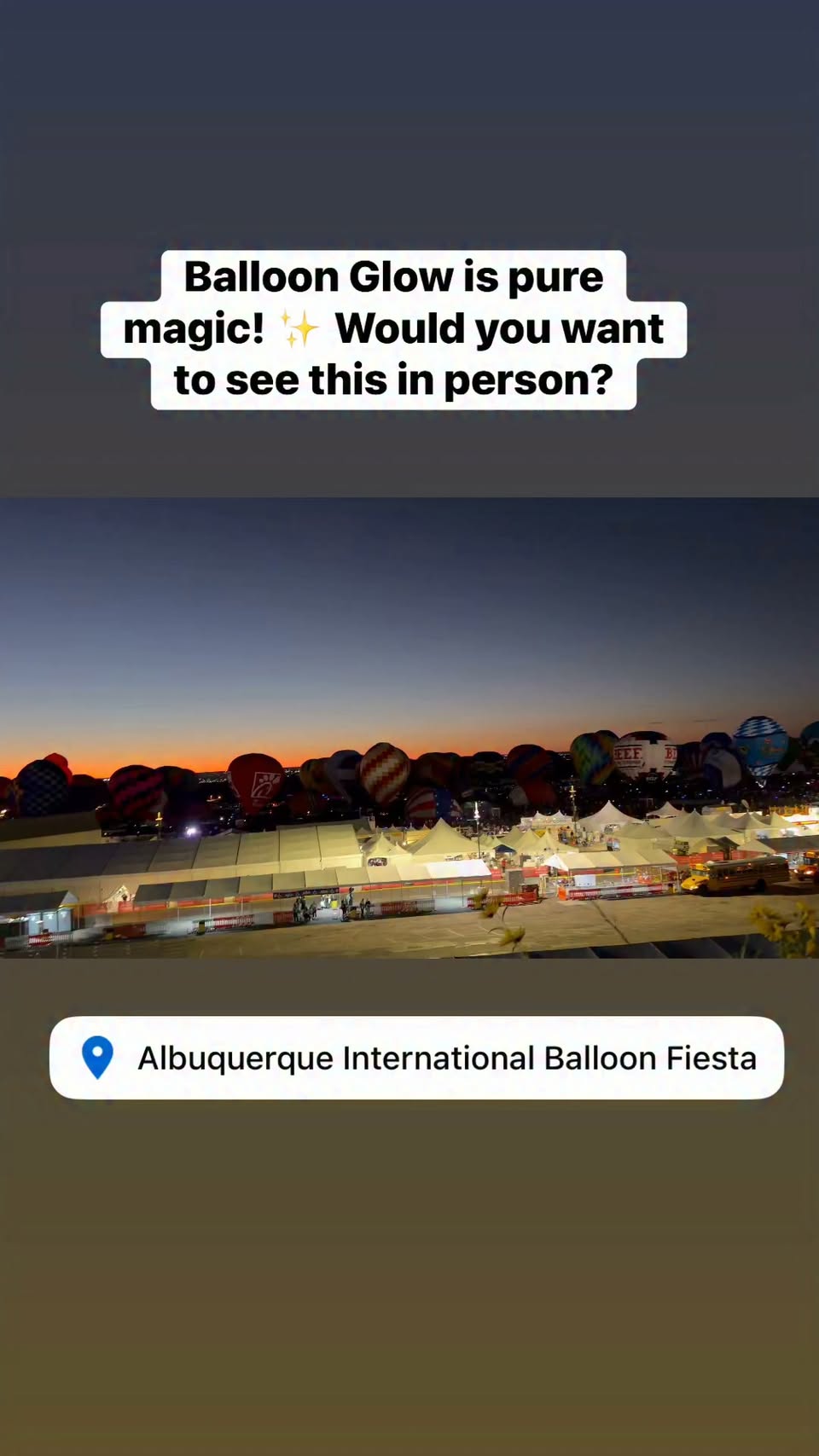 Albuquerque Balloon Fiesta's Dazzling Night Glow