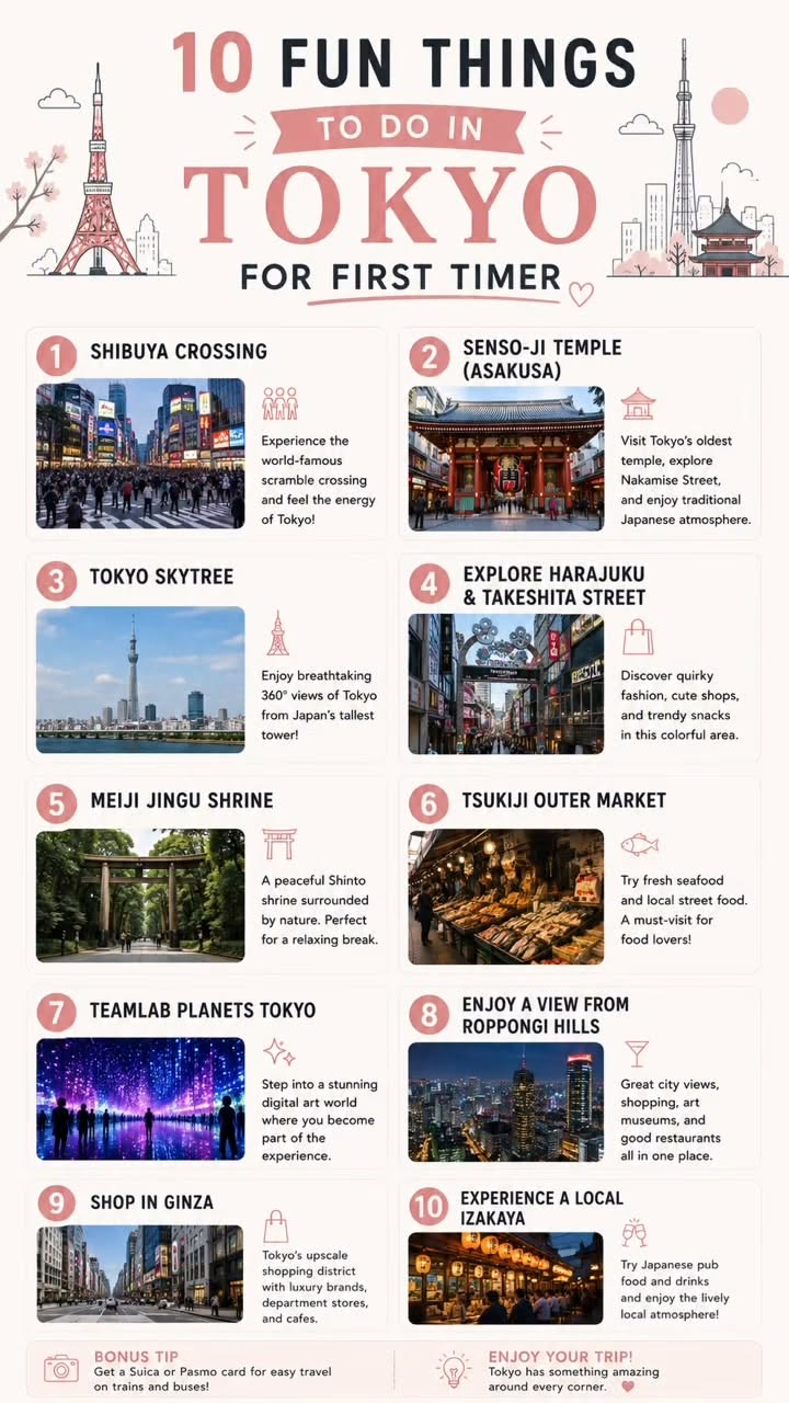 Tokyo's Top Ten Attractions And Experiences