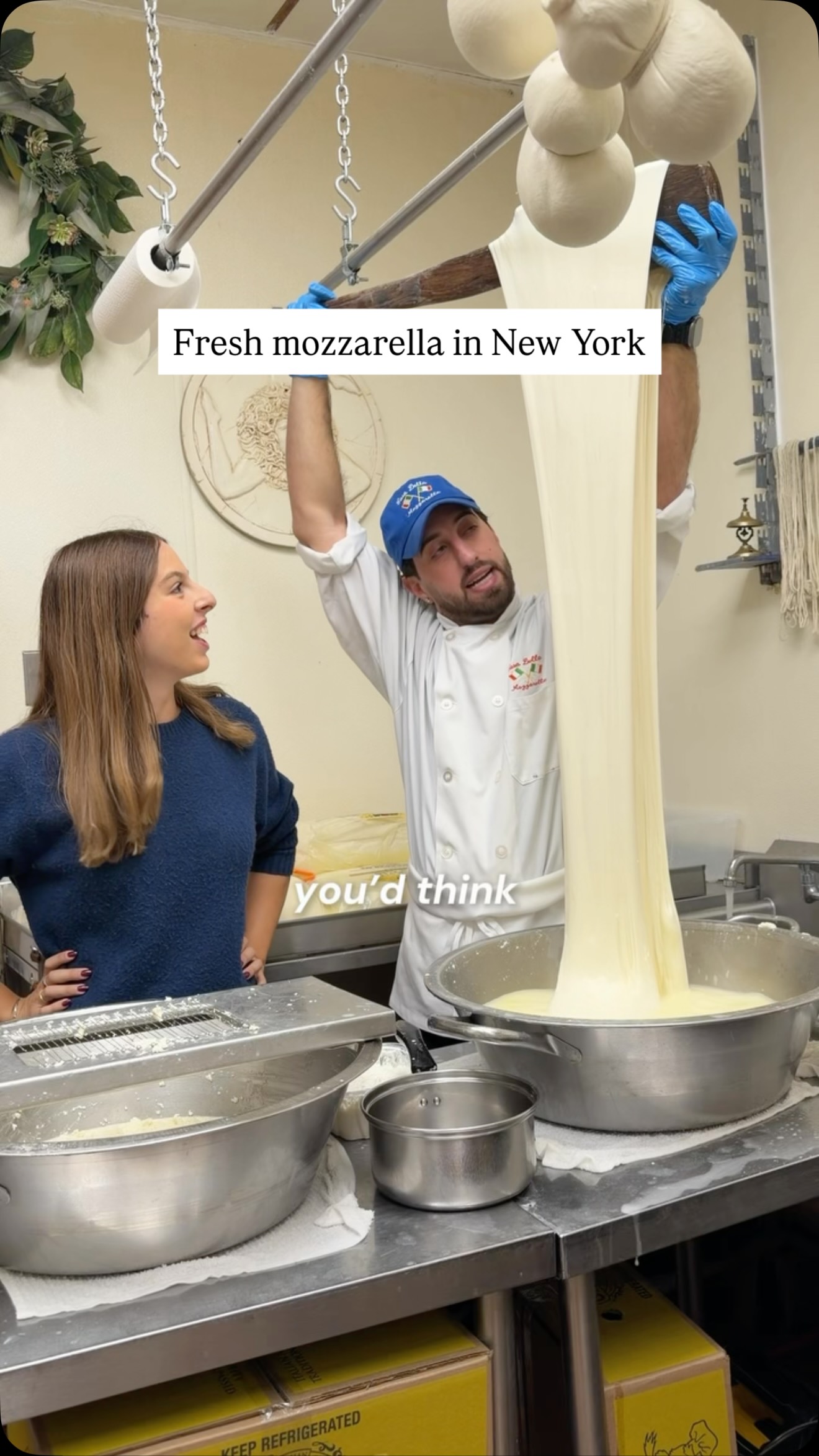 Bronx Italian Marketplace Showcases Mozzarella
