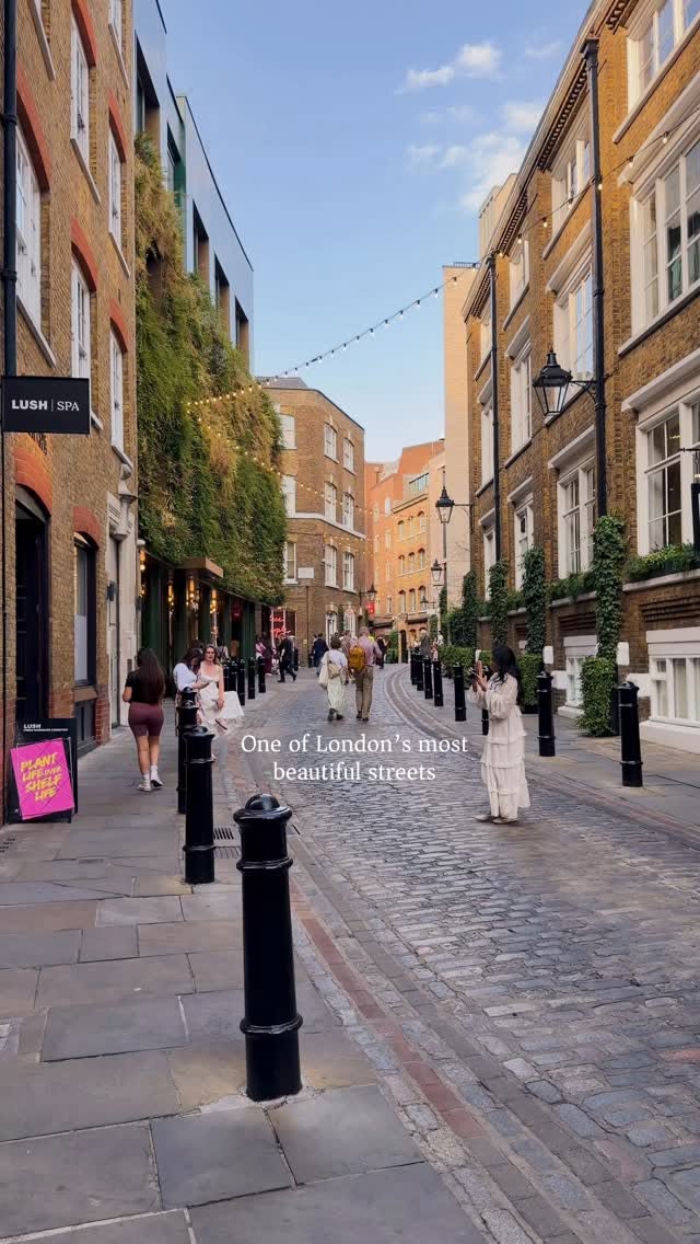 Charming Floral Street in Covent Garden