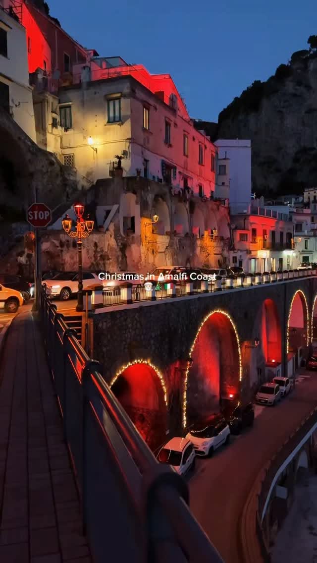 Amalfi Coast Towns During Christmas