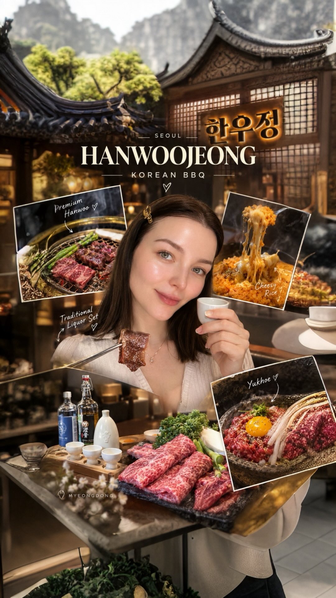 Hanwoo BBQ in Myeongdong