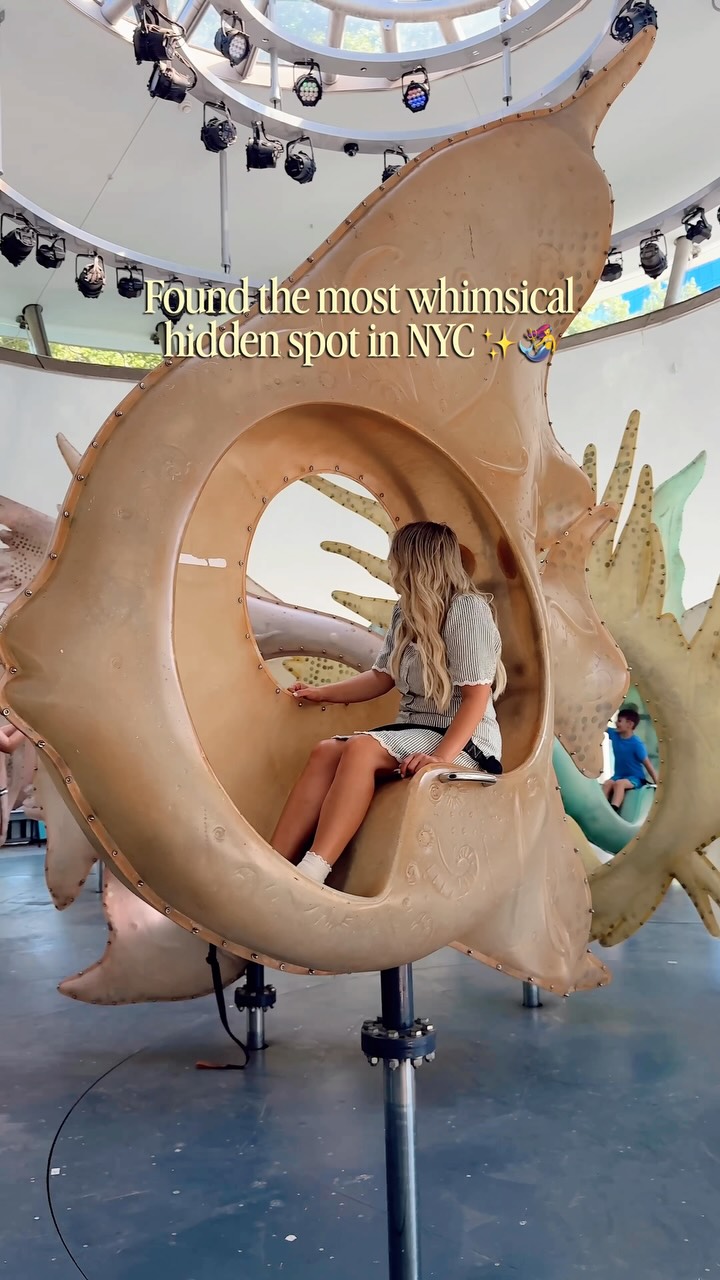 NYC's SeaGlass Carousel And The Battery