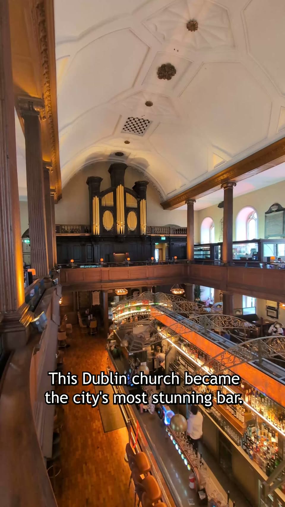 Dublin's Converted Church Becomes A Stunning Bar