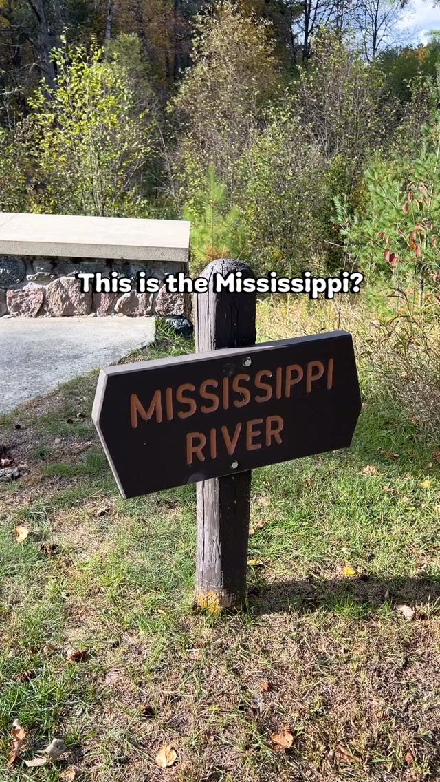 Mississippi River Headwaters At Lake Itasca