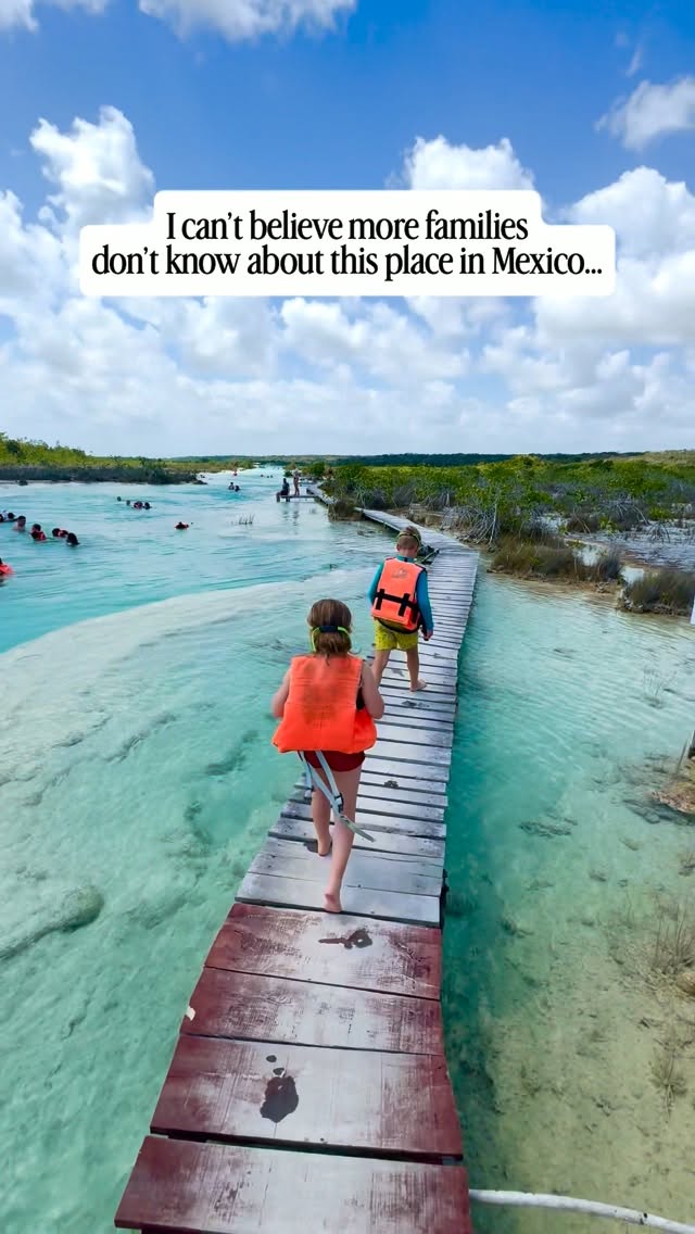 Bacalar's Natural Lazy River For Family Fun