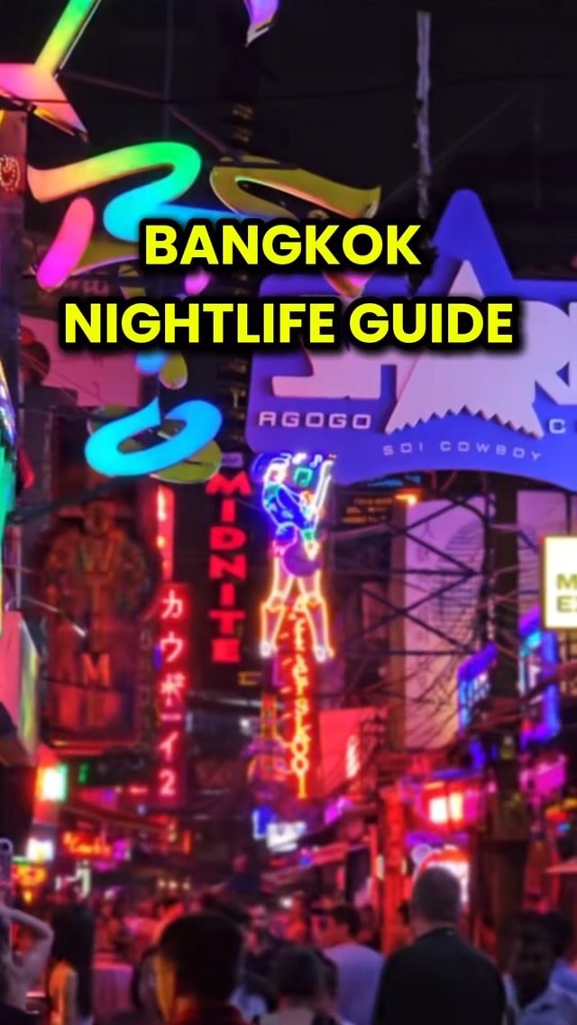 Bangkok Nightlife: Rooftop Bars to Red Light Districts