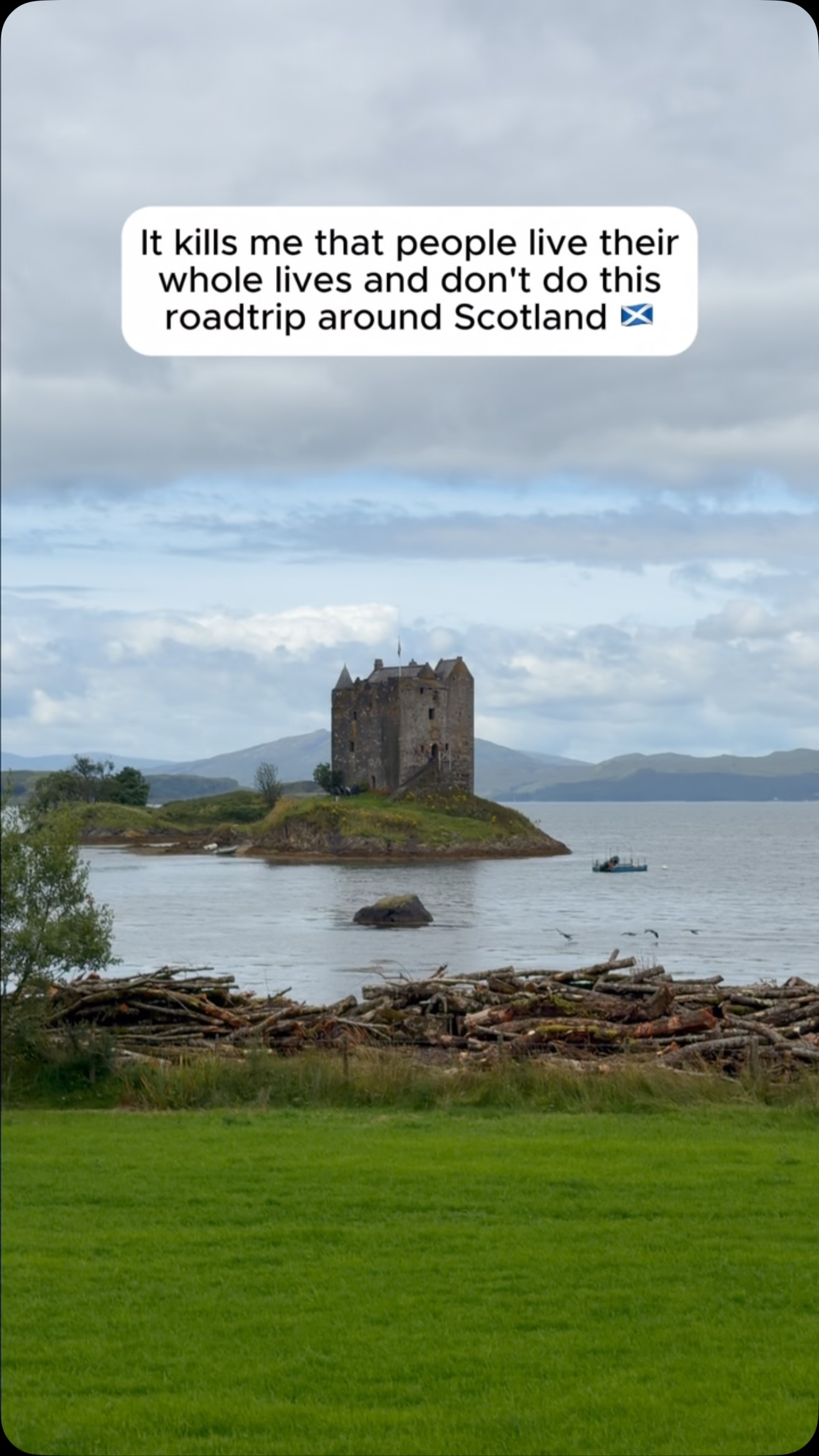 Scottish Road Trip Through Castles and Landscapes