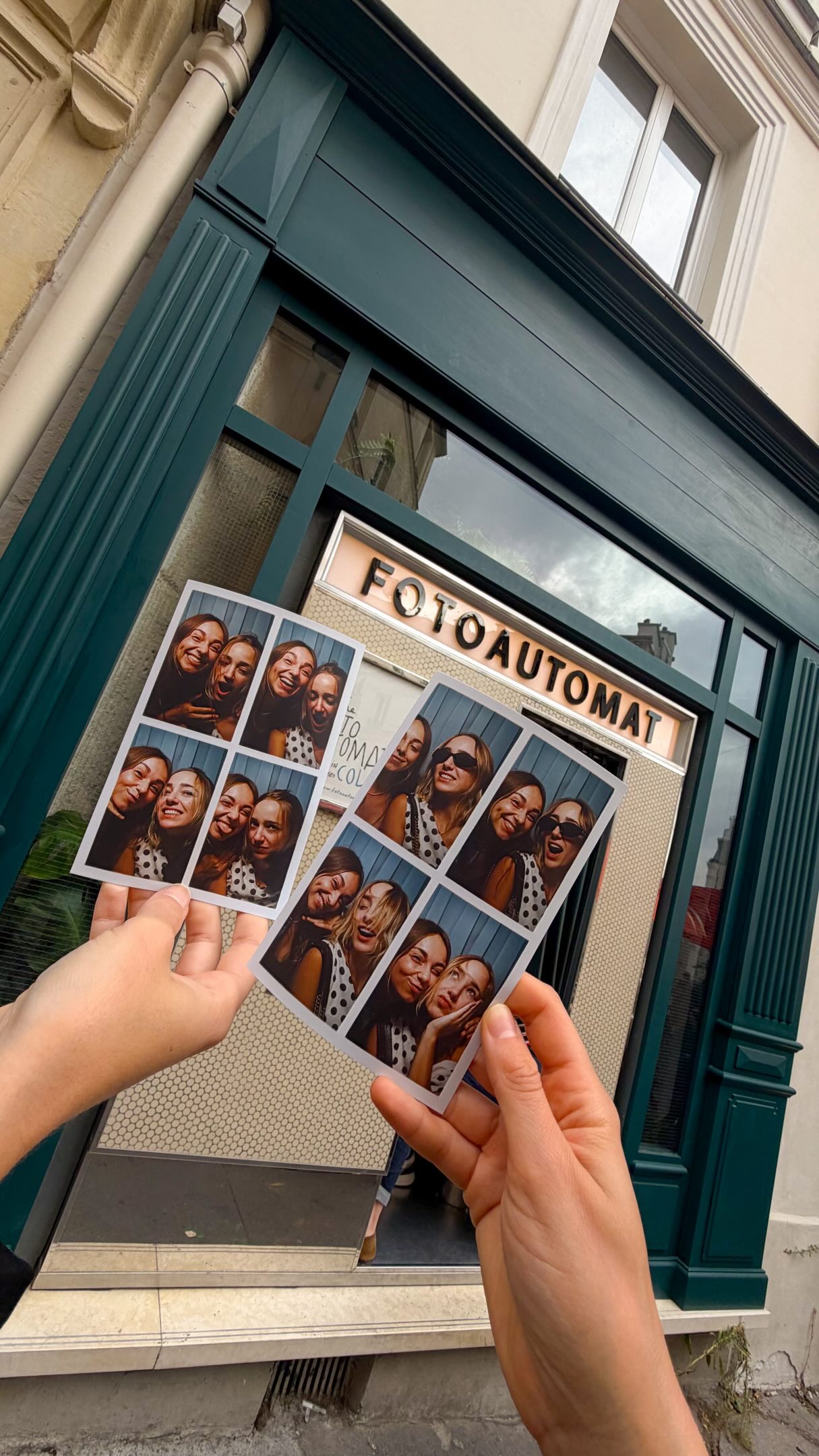 Paris Photobooth Fun and Hidden Gems