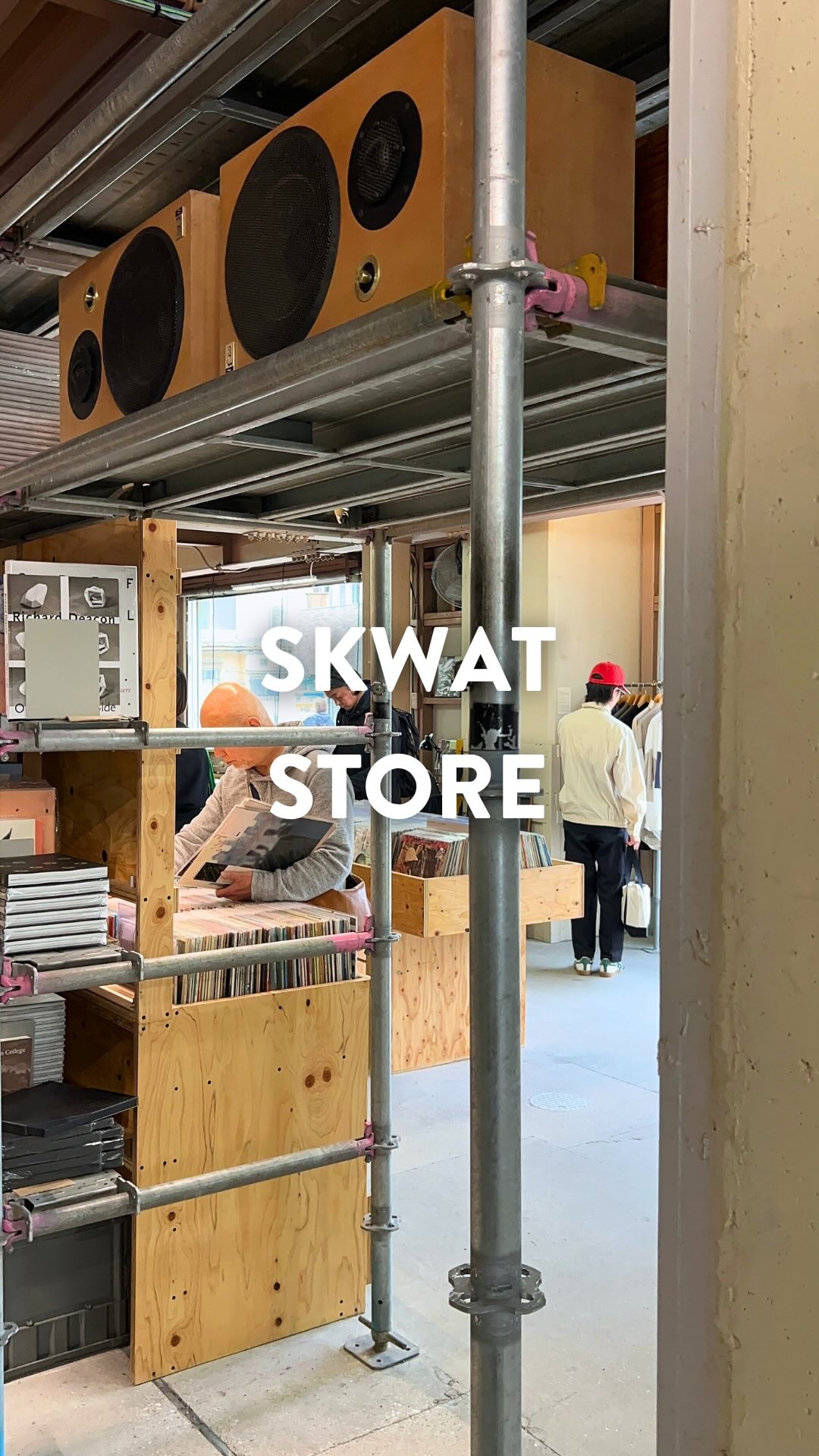 SKWAT: Tokyo's Art Bookstore and Vinyl Haven