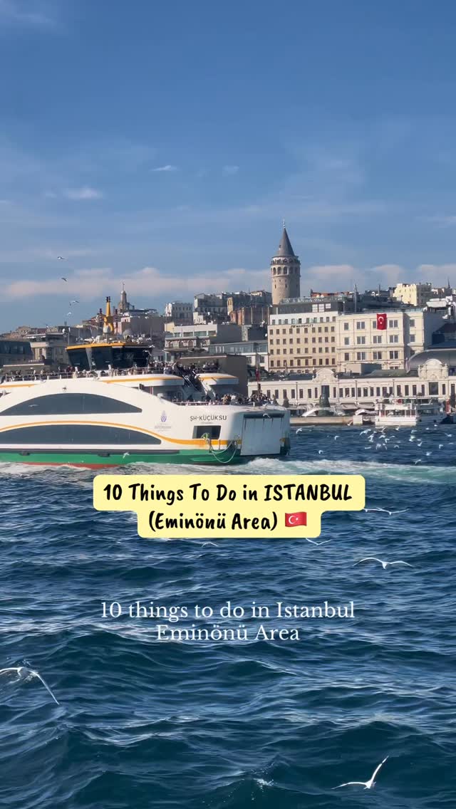 Eminönü's Historic Eateries And Bazaars