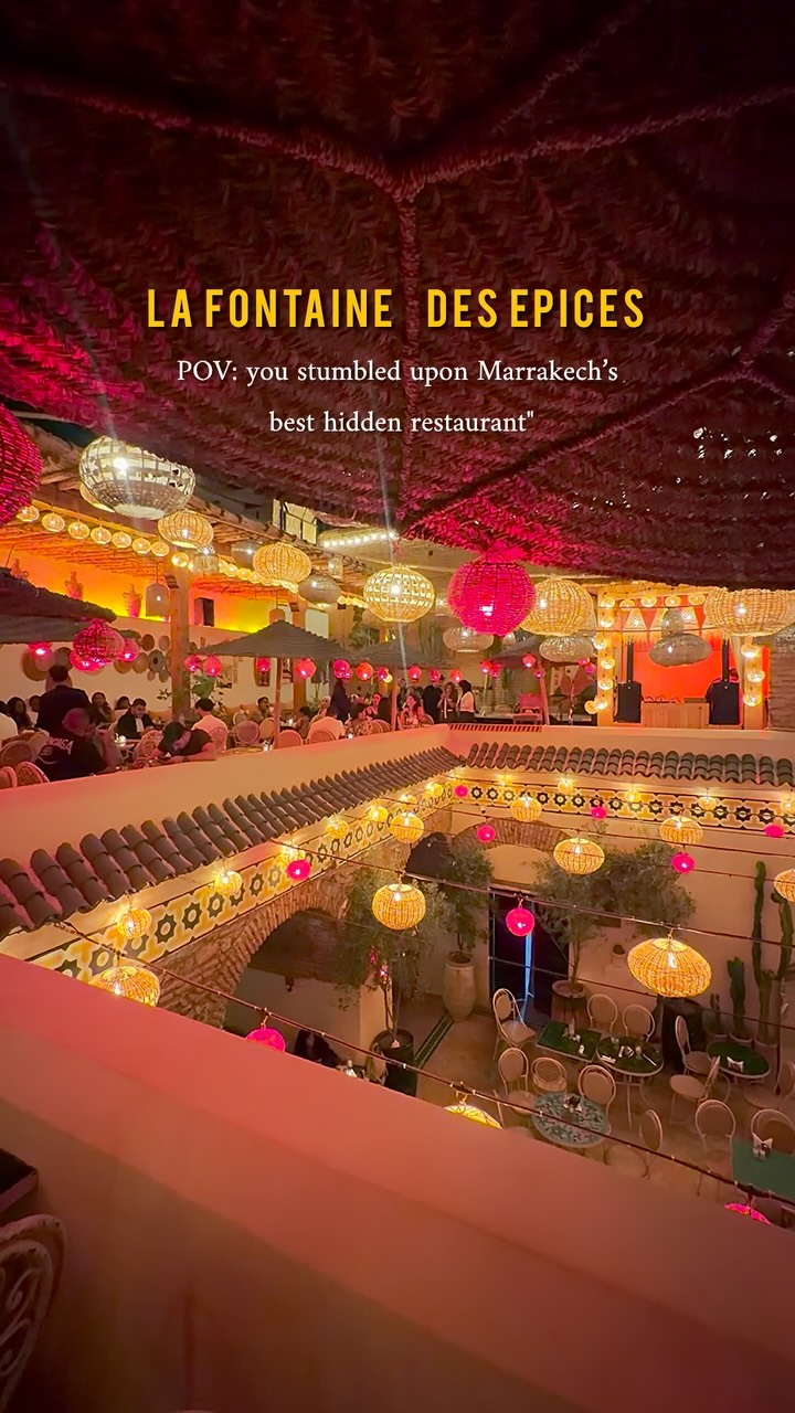 Marrakech's Hidden Gem: La Fontaine Des Épices