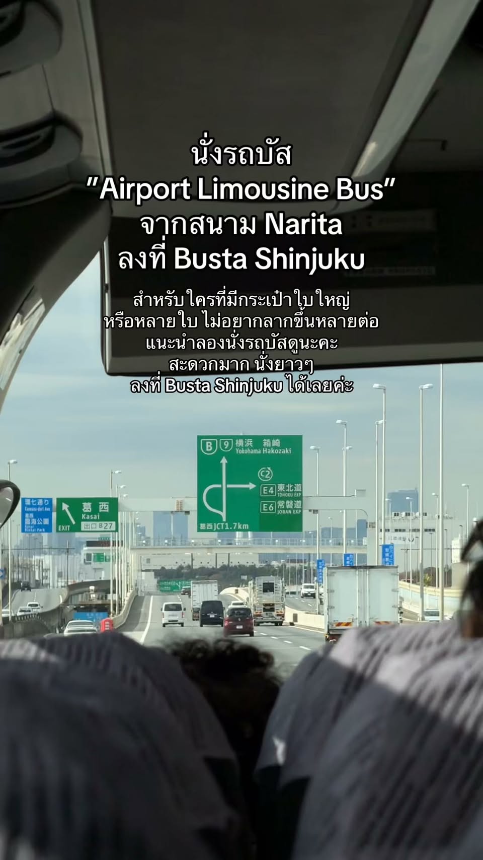 Airport Limousine Bus: Narita to Shinjuku Direct