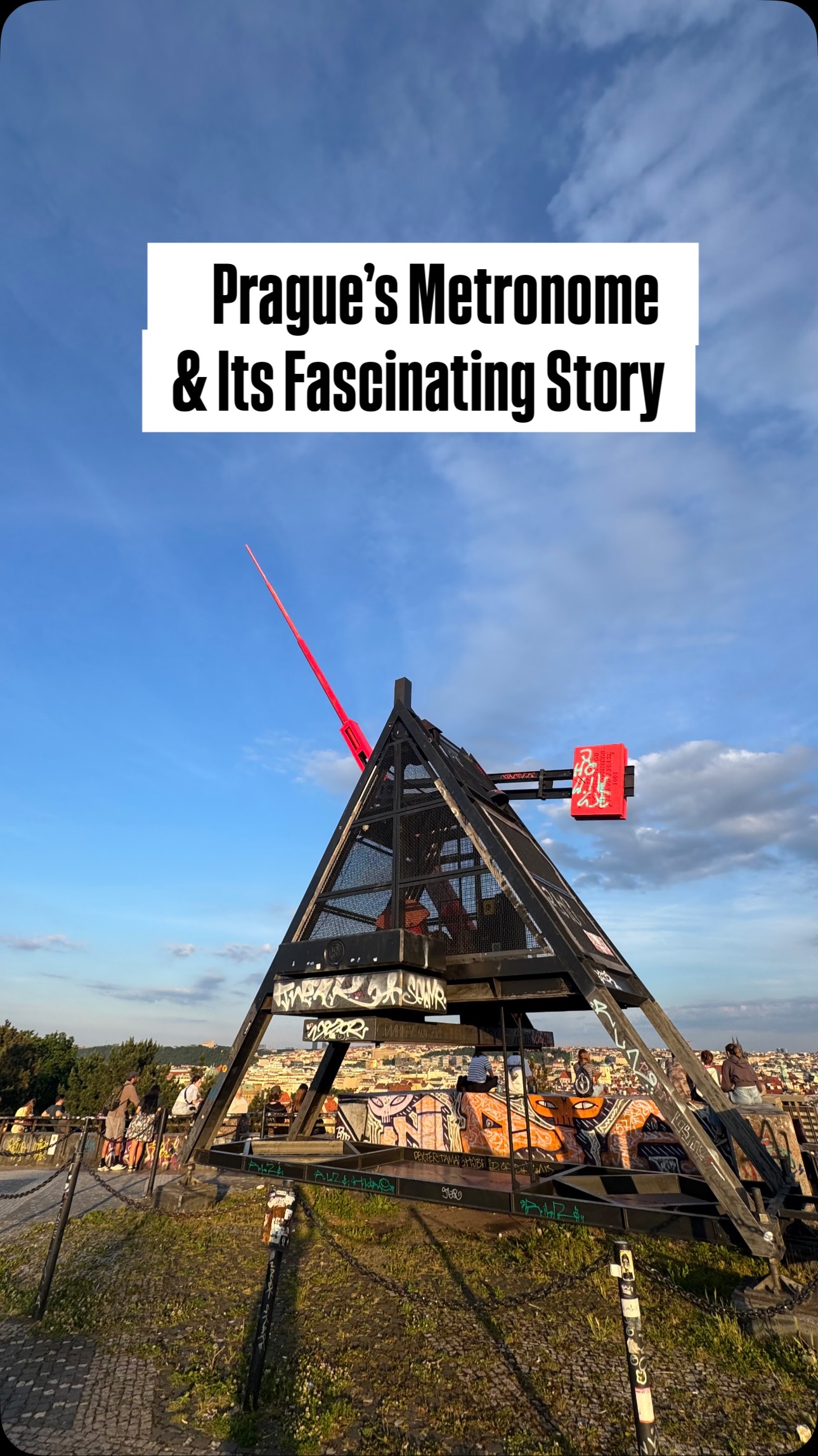 Prague Metronome: A Monumental Viewpoint