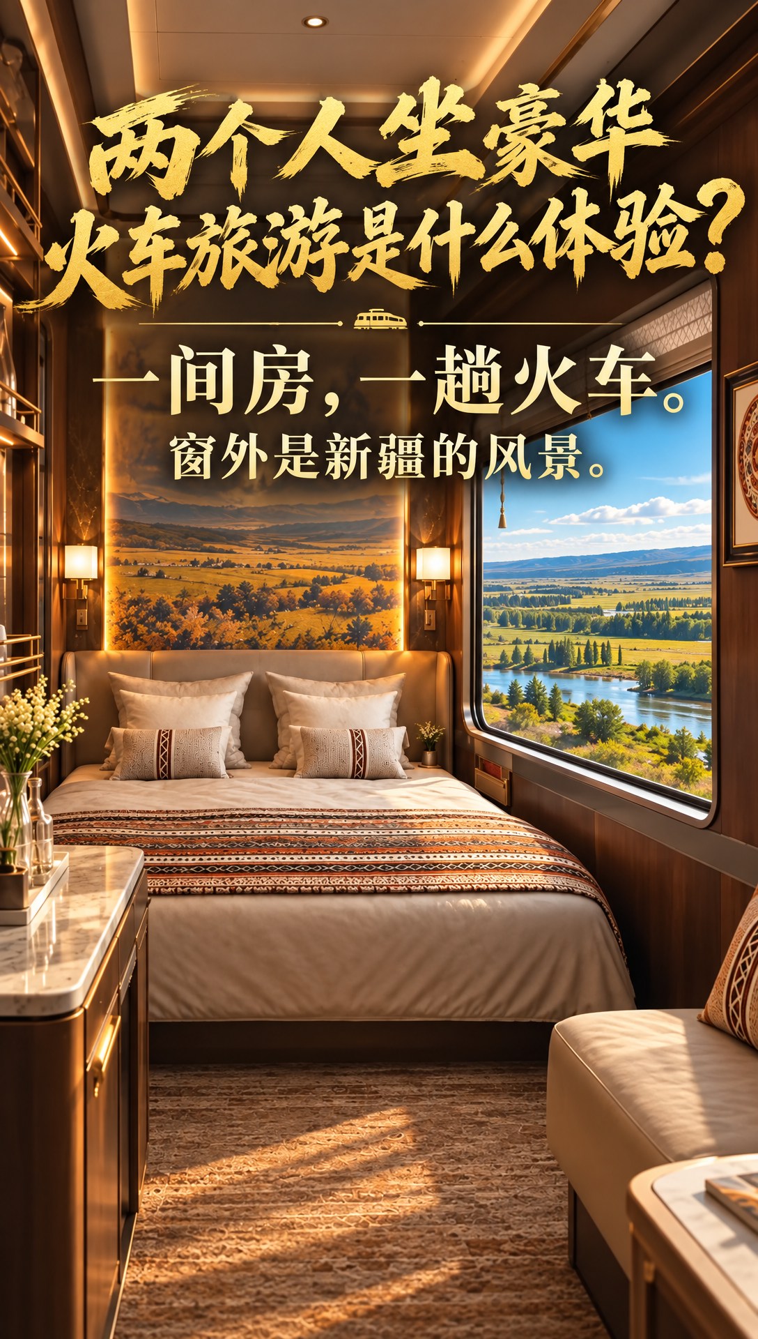Scenic Train Journey to Four Remote Locations