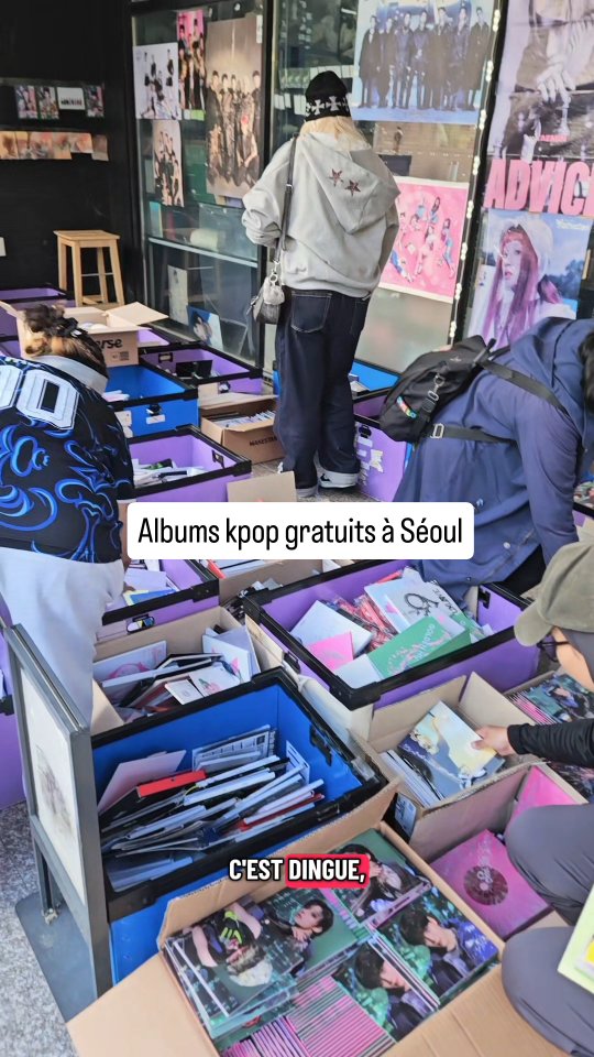 Free K-Pop Albums Available At Seoul Store