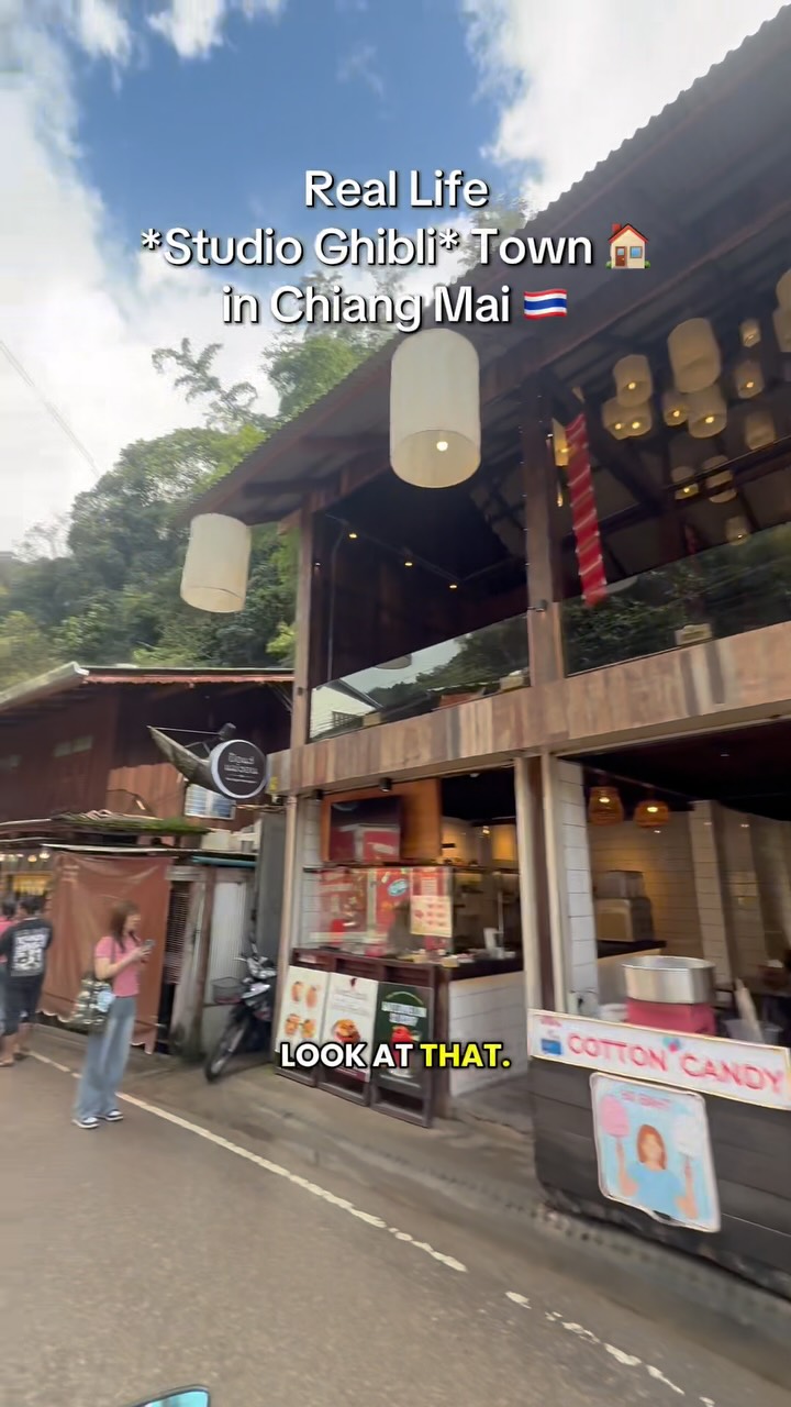 Rainy Season Chiang Mai Village Evokes Ghibli Charm