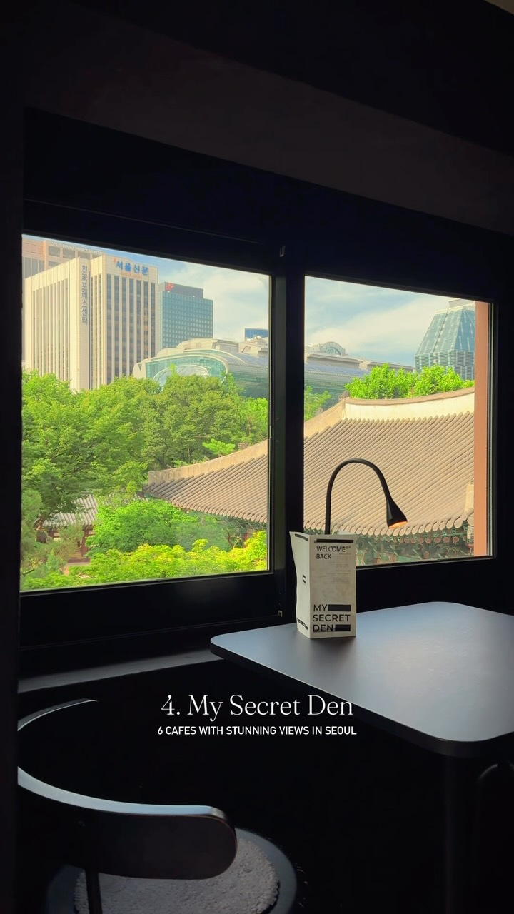 Seoul Cafes Offering Stunning City and Nature Views