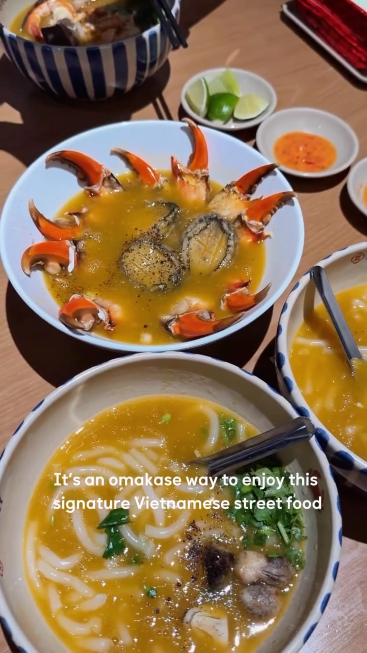 Crab Noodle Soup Omakase Experience