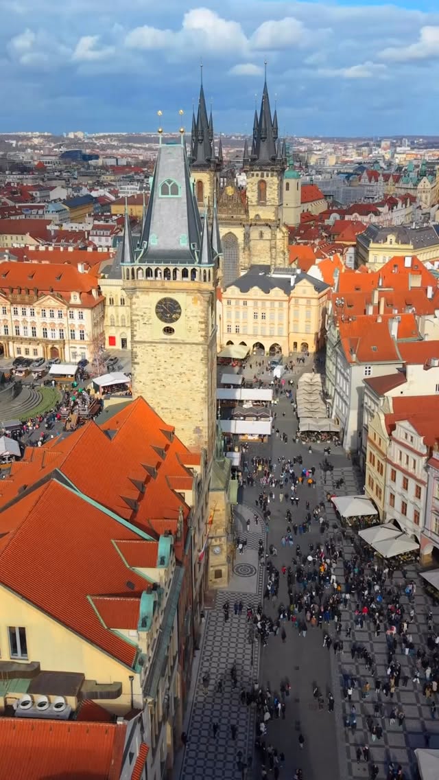 Prague's Old Town Square and Astronomical Clock