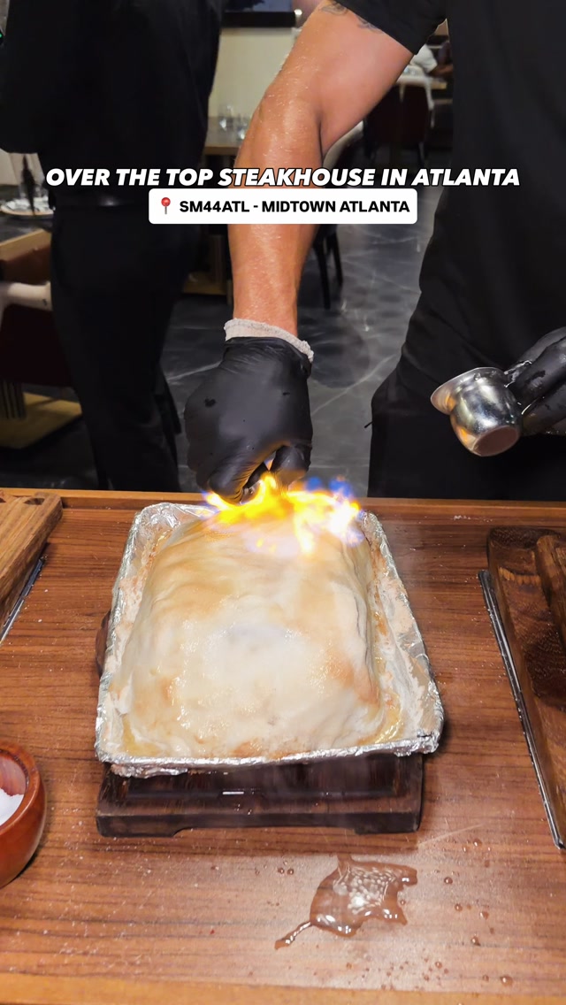Luxury Steakhouse With Interactive Dining Experiences