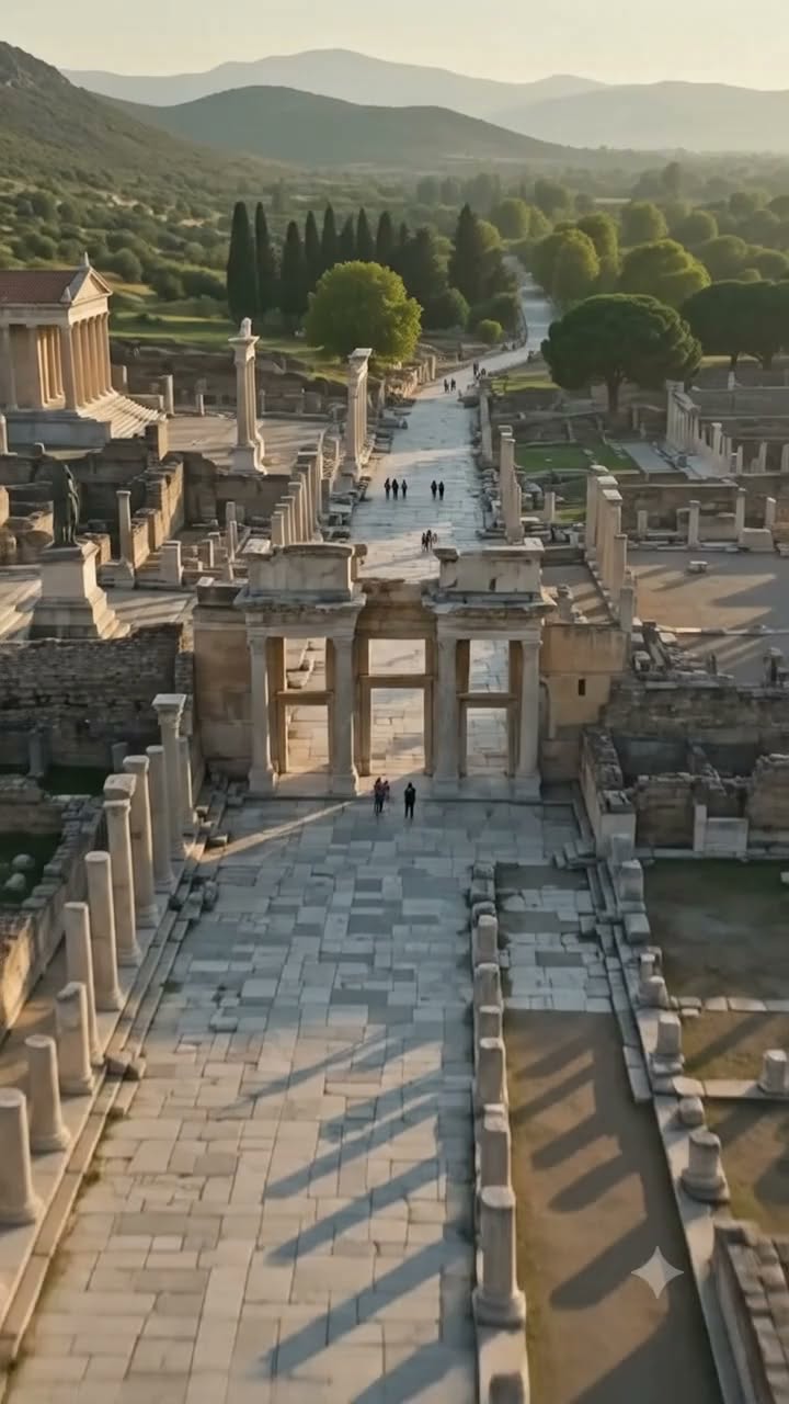 Ancient Ephesus City and Library of Celsus
