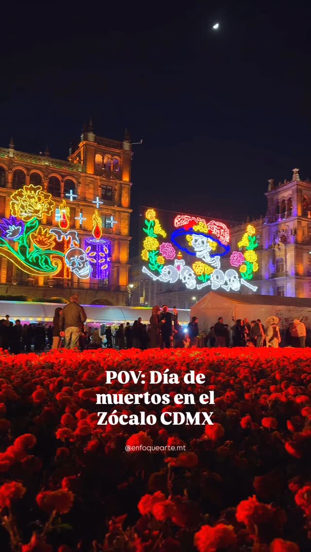 Día de Muertos Celebrations at Mexico City's Zócalo