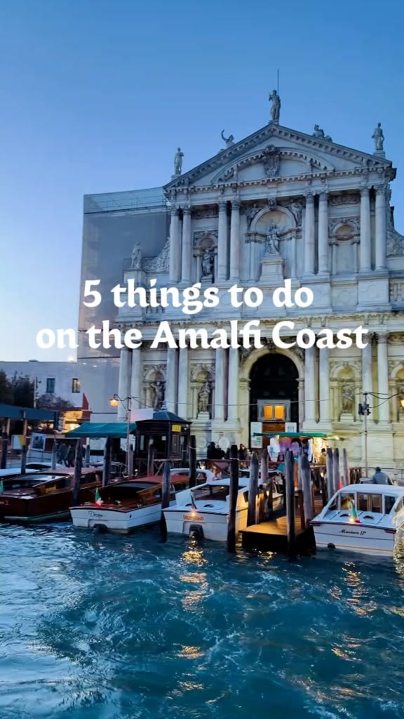 Amalfi Coast Destinations And Scenic Views