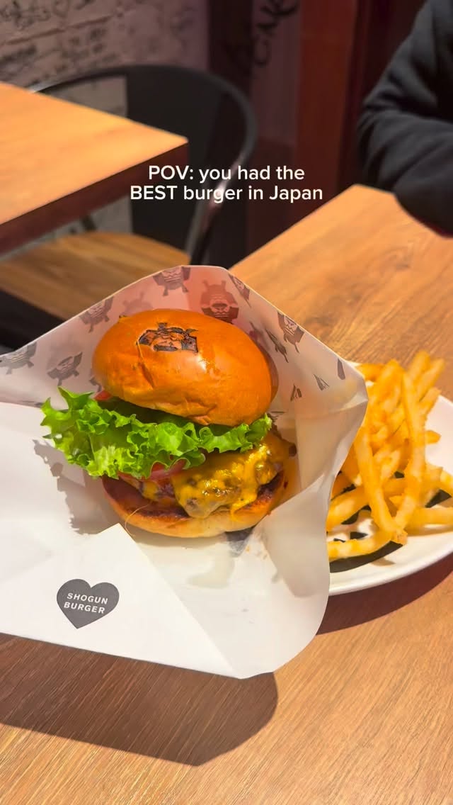 Shogun Burger: Osaka's Delicious Burger Destination
