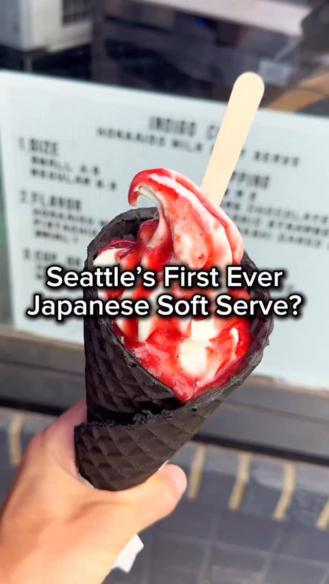 Seattle's Japanese Soft Serve Ice Cream Shop