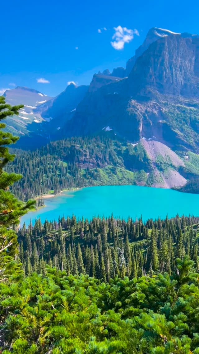 Glacier National Park's Turquoise Lake Beauty