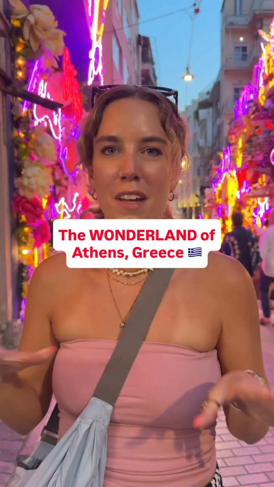 Athens' Whimsical Alice in Wonderland Street